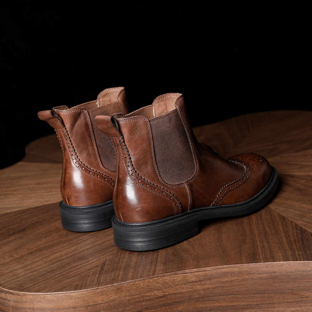 GD32 - Giày thể thao nam đế bệt, giày da thật, giày thể thao nam thời trang mùa hè, giày da cao cấp, giày trắng, giày mọi, giày mọi nam_thumbnail_8