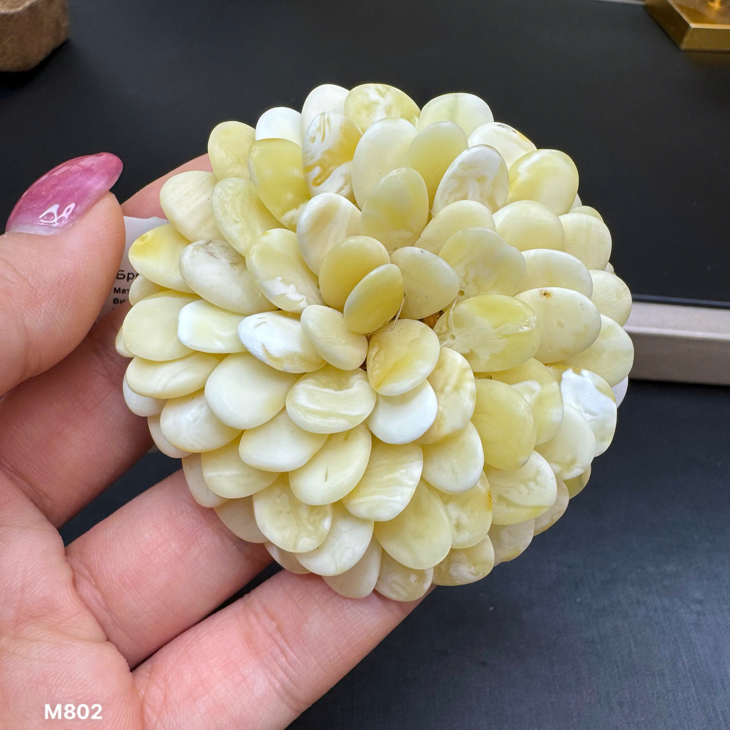 Gài Áo Hoa Bạch Phách - M802