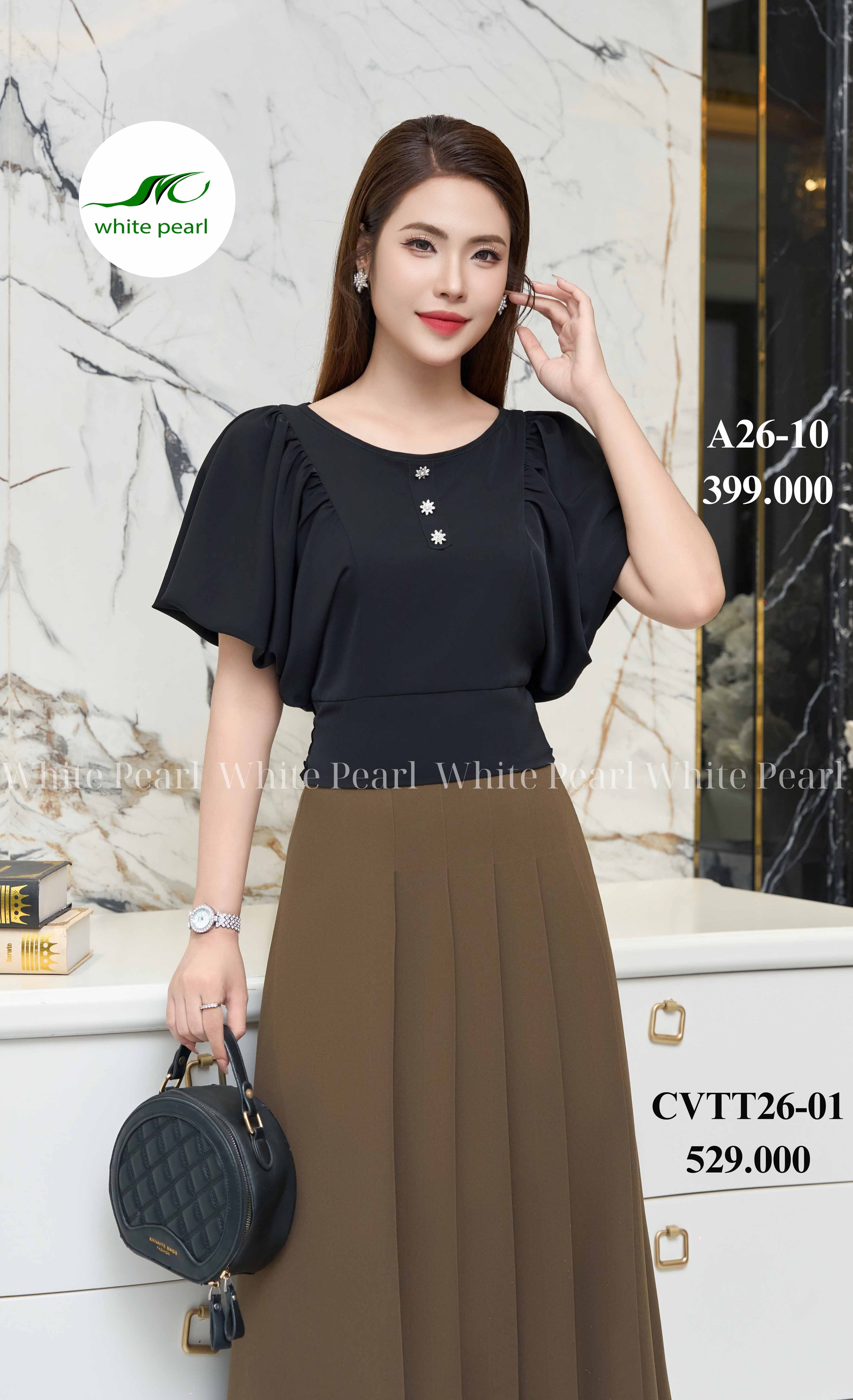 Áo cổ thuyền cánh dơi thời trang công sở nữ White Pearl_thumbnail_2