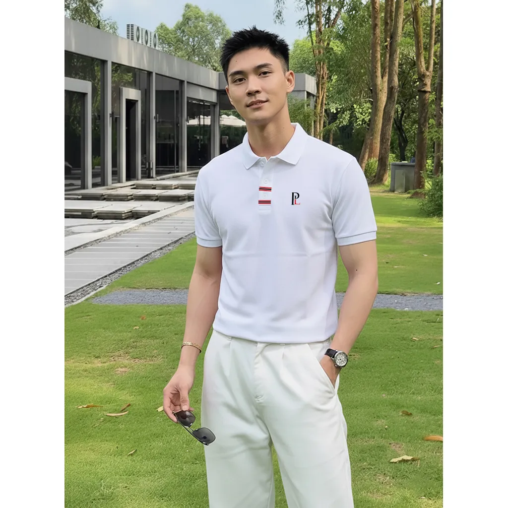 Áo polo nam form vừa basic Polux vải cá sấu thoáng mát 3386_thumbnail_4