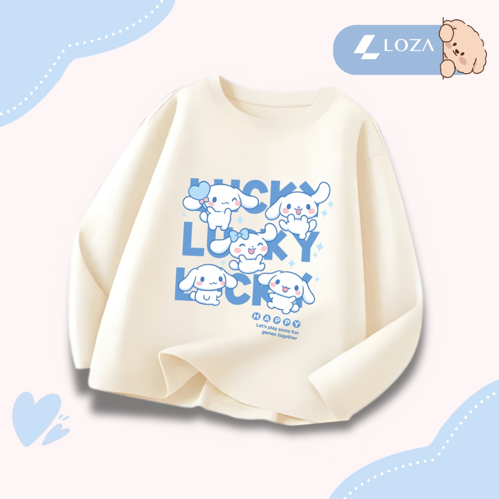 Áo thun dài tay bé gái in hình Melody dễ thương - Loza Kids  KT009_thumbnail_9