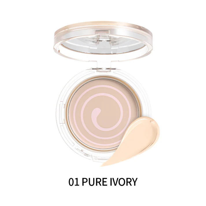 [MERYTHOD] Reel Cover Melting Pact Makeup Foundation Compact Cream Type