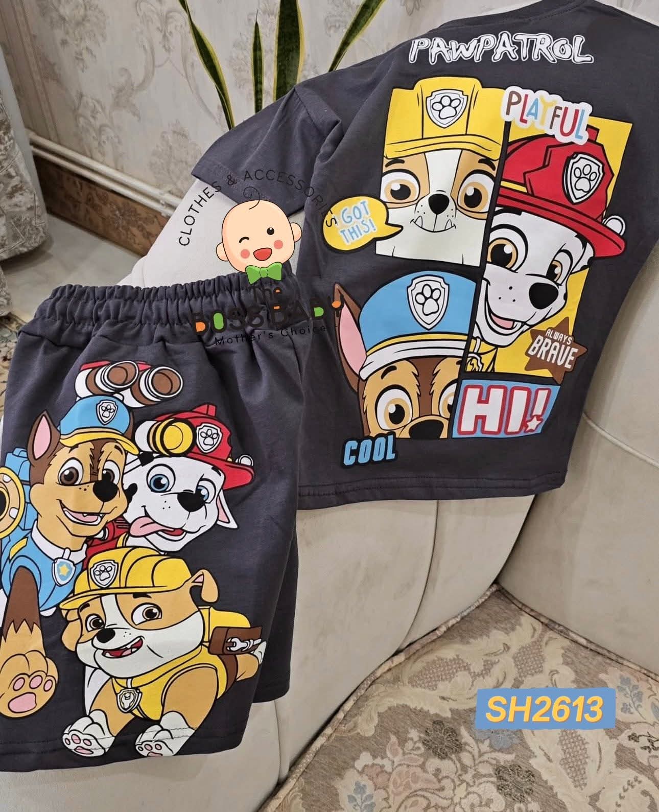 Set bộ cotton xám chó cứu hộ Paw Patrol_thumbnail_2