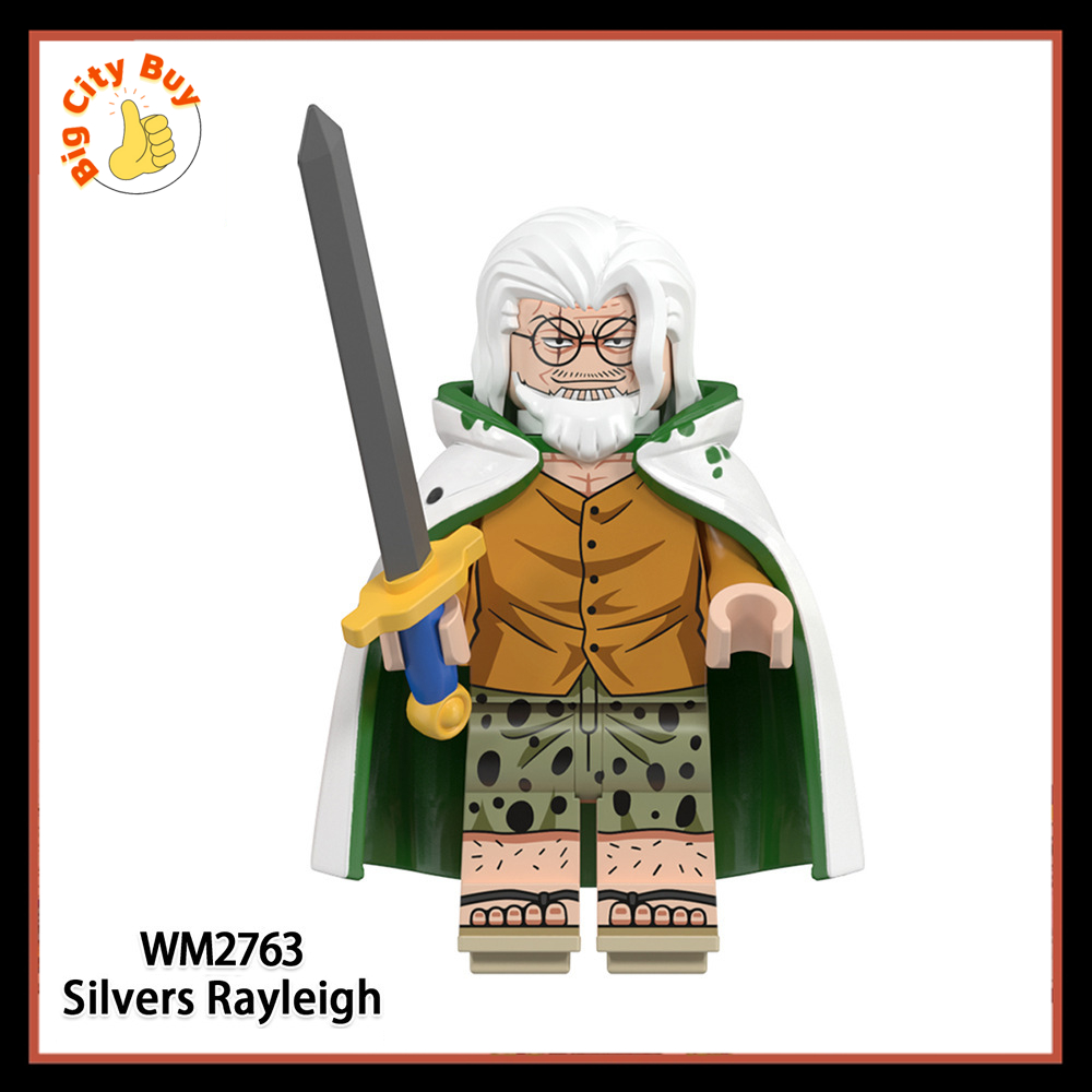 One Piece Đồ chơi Lắp ráp Nhân vật Luffy Zoro Sanji Shank Kaido Mô hình Monkey D Luffy Yamato Rayleigh_thumbnail_16