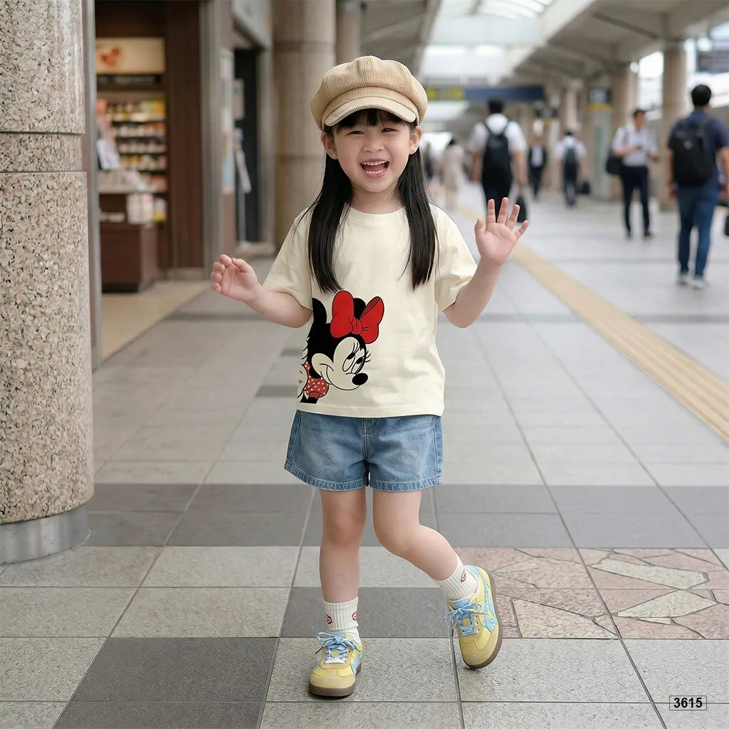 Áo thun bé gái Chuột Miinnie đáng yêu Kado 3615_thumbnail_3