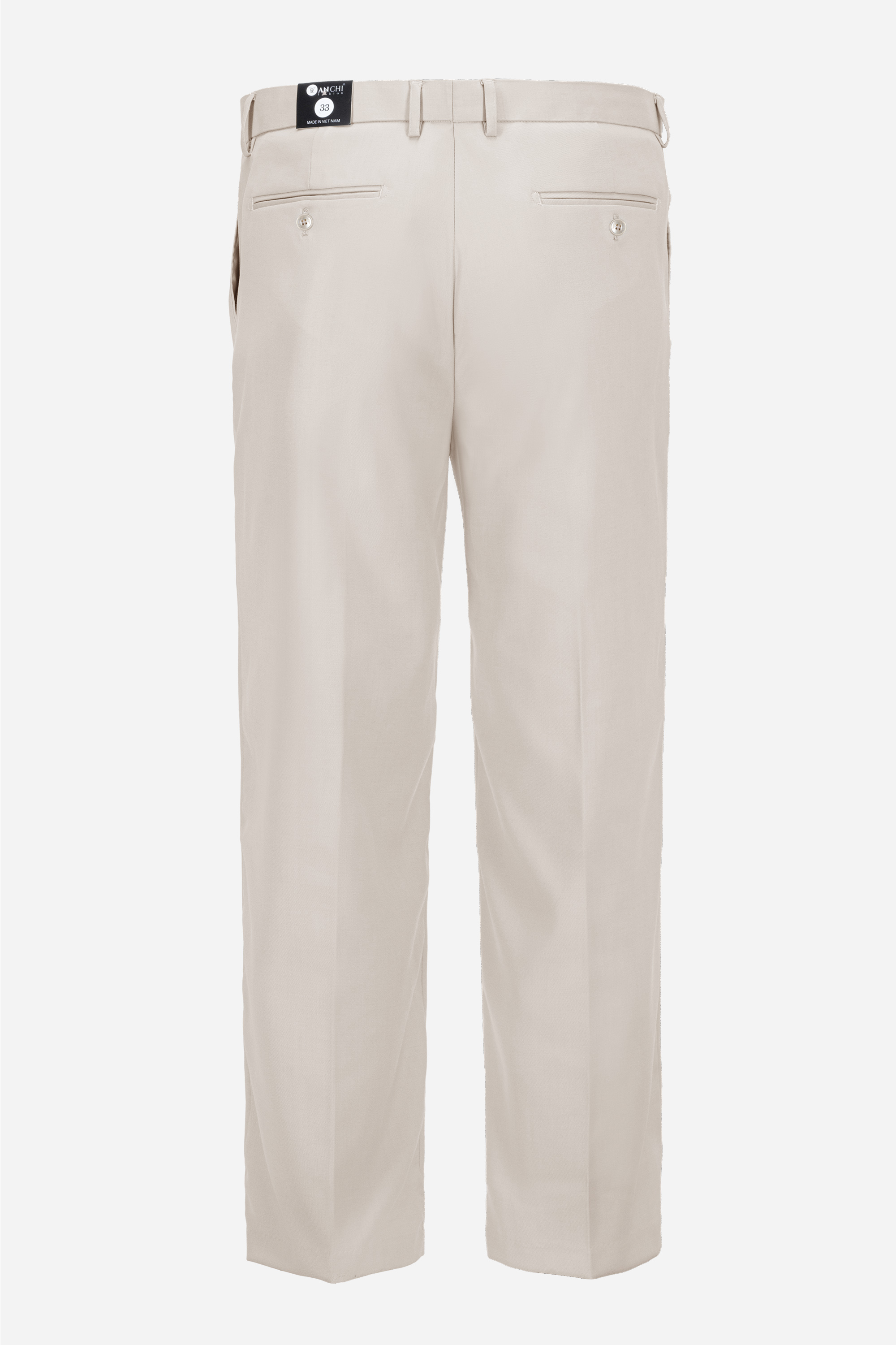 Quần Âu 0 Li Nam Trung Niên ANCHI Chất Liệu Tuytsi Siêu Nhẹ Phom Suông Ống Rộng Màu Be_thumbnail_4