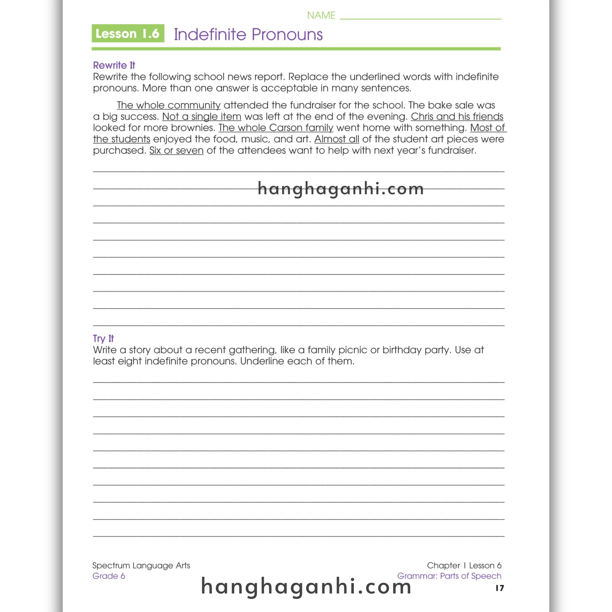 Sách Spectrum Language Arts Workbook Grade 6_thumbnail_3
