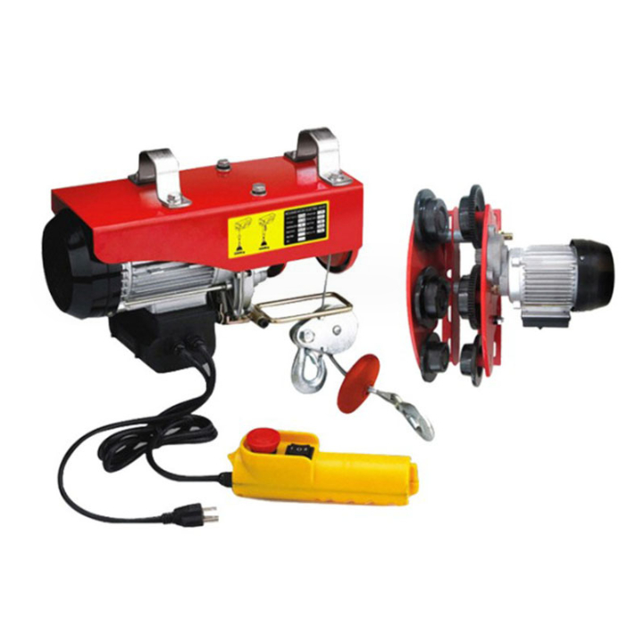 Máy Tời Điện PA800 + Rùa 1 Tấn Dùng Điện 220V – Trọng Tải Lớn Nâng Kéo Vật Liệu Lên Cao_thumbnail_4