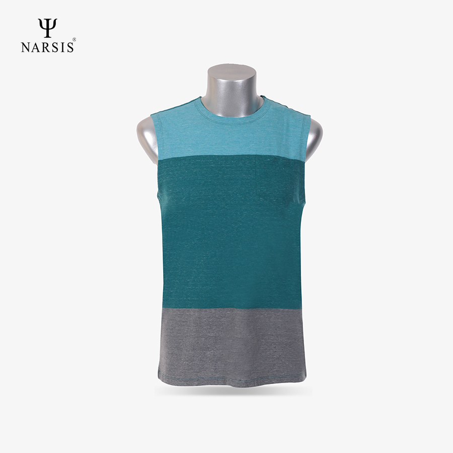 ÁO SÁT NÁCH NAM D7015 NARSIS CHẤT LIỆU THOÁNG MÁT, DỄ CHỊU, THOẢI MÁI CẢ NGÀY, DỄ VẬN ĐỘNG_thumbnail_2