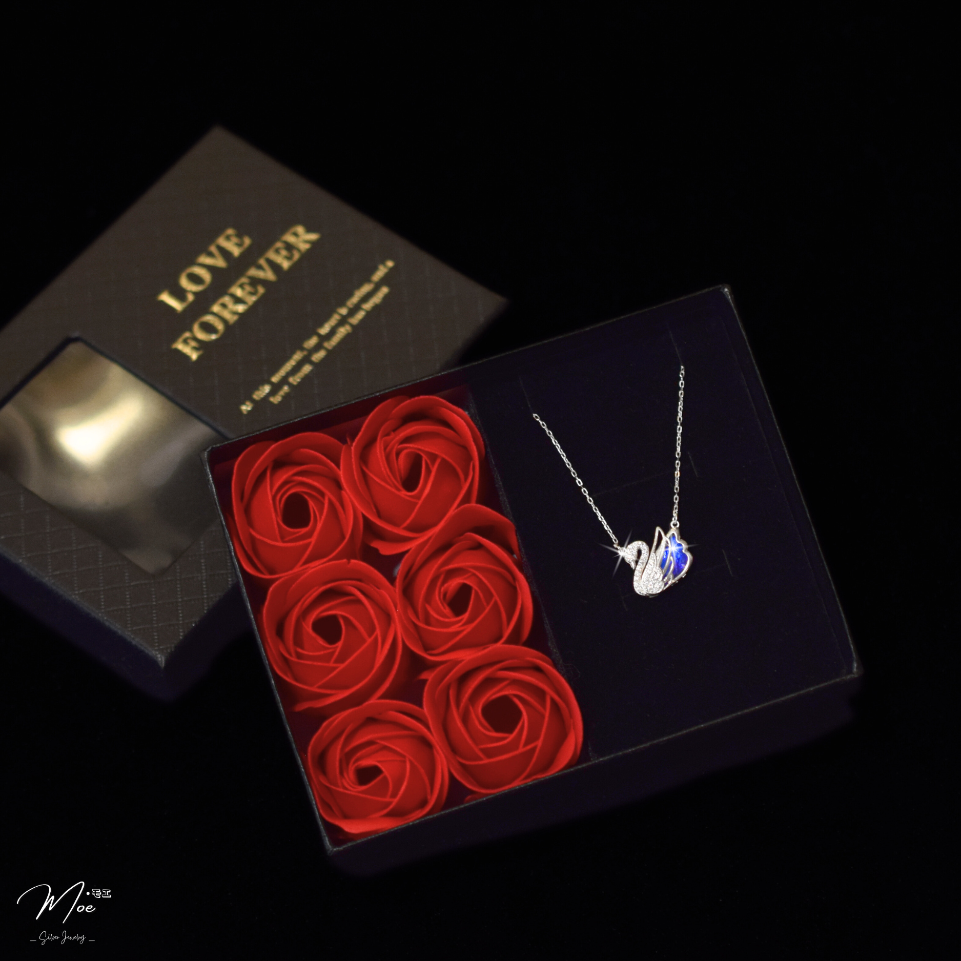 D264 - Dây chuyền thiên nga ngũ sắc_thumbnail_7