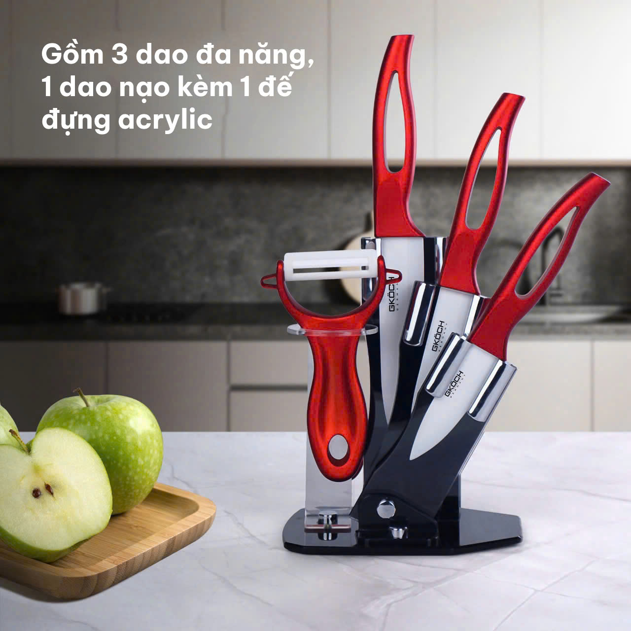 Bộ Dao Nạo 5 Món GKÖCH