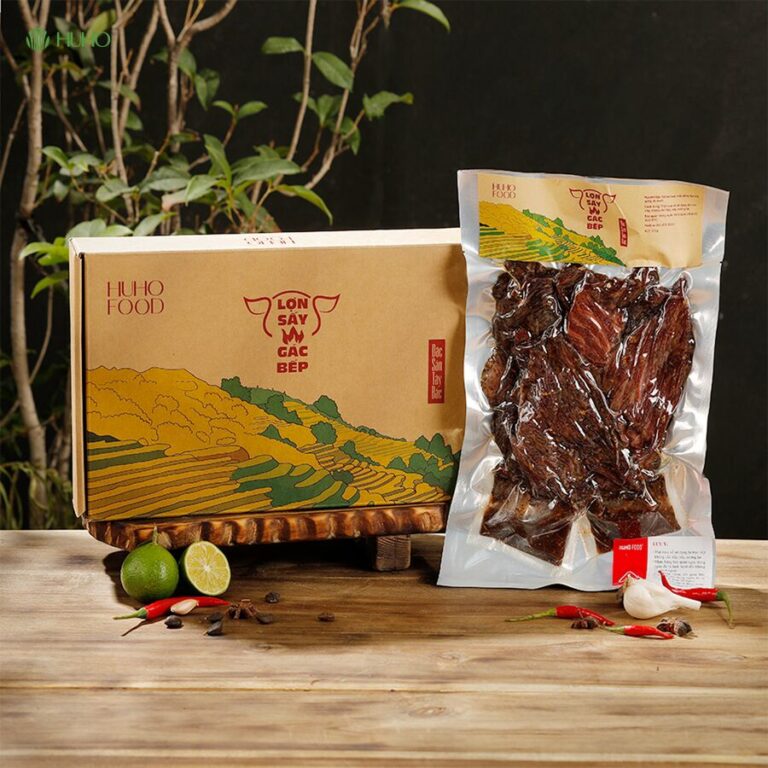 Thịt lợn gác bếp – Quà tặng từ Tây Bắc