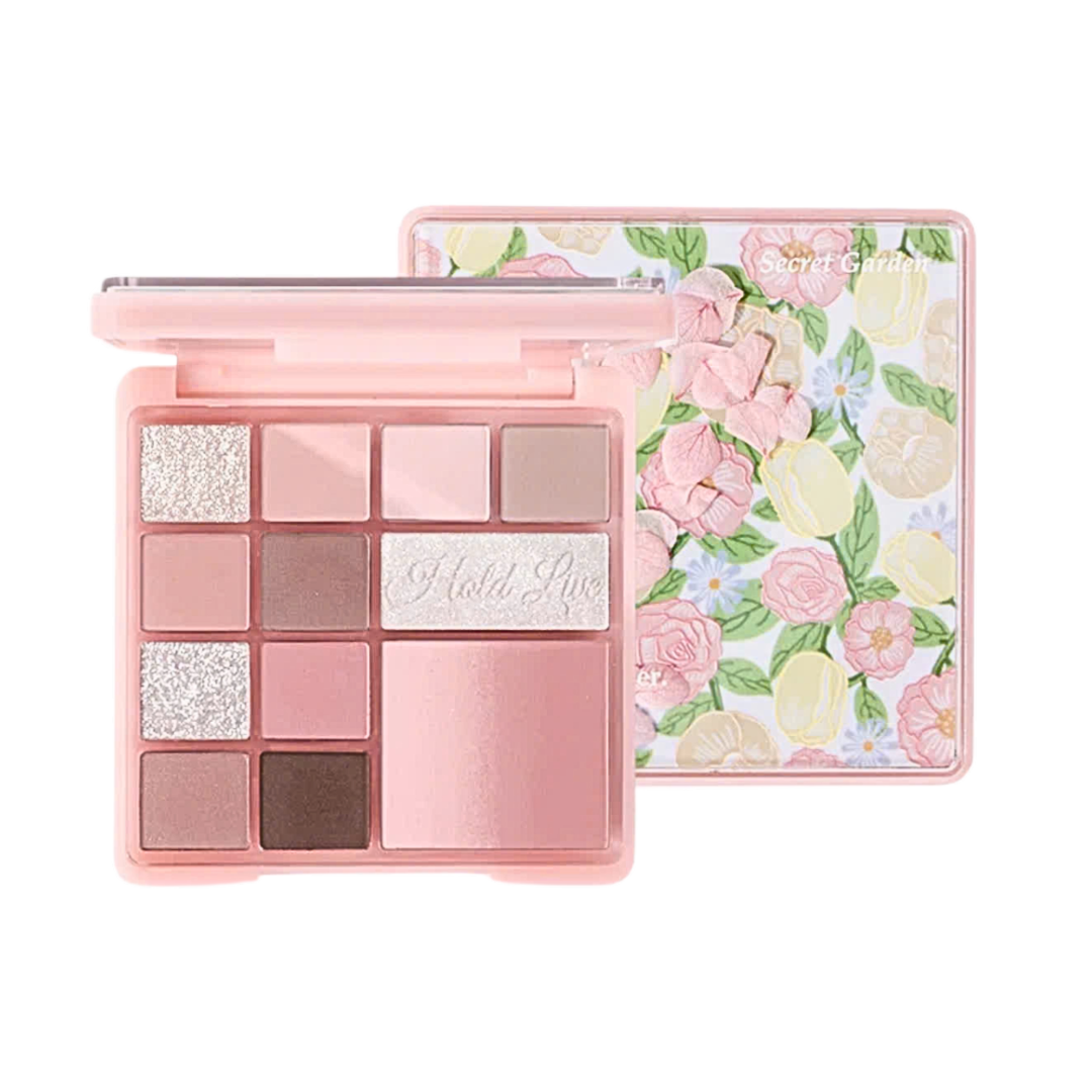 [HOLD LIVE] Bảng phấn mắt má 12 ô Hold Live Secret Garden đa năng (HL755)