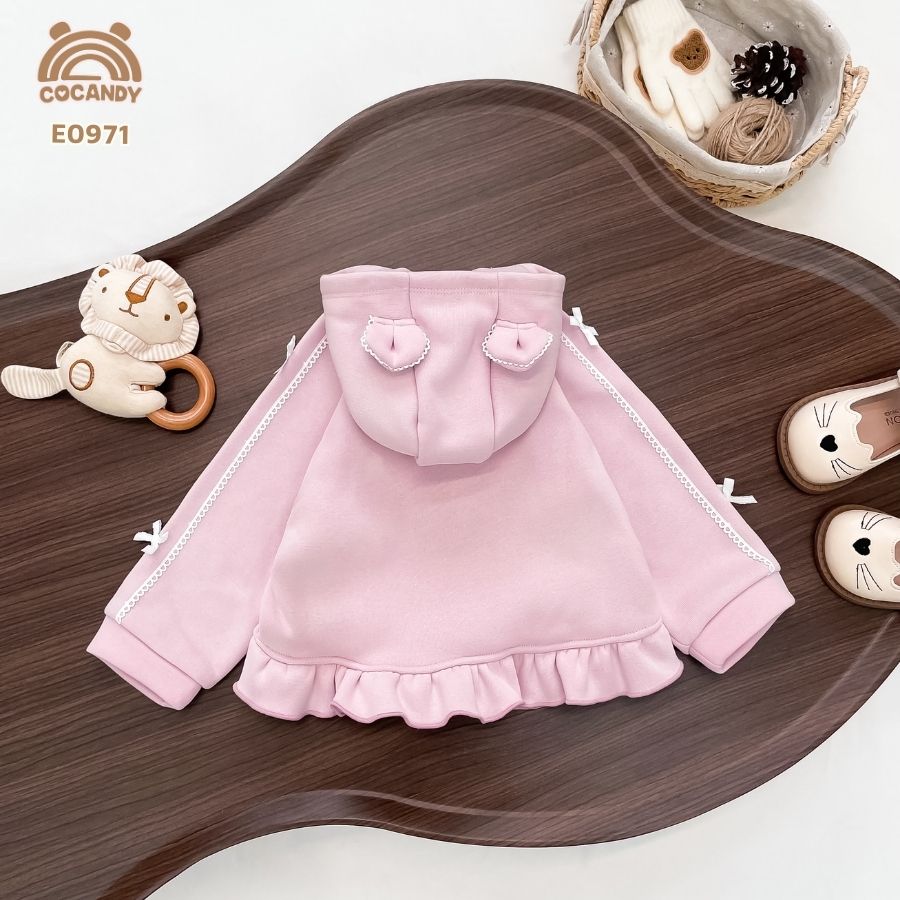 Áo khoác nỉ HỒNG phối charm thỏ_thumbnail_3