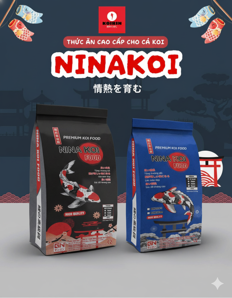 Cho Cá Koi Ăn Đúng Cách Theo Từng Mùa