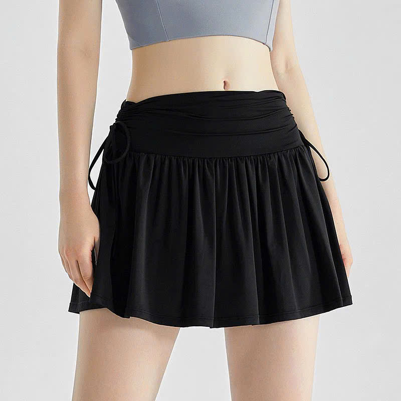 Chân Váy Thể Thao Nữ Rút Dây Dáng Xoè Xếp Li_thumbnail_0