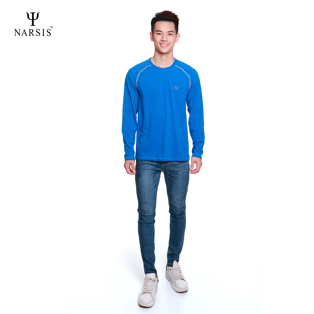 ÁO NAM GIỮ NHIỆT D7078 NARSIS PE NHẸ, THOÁNG KHÍ, THẤM MỒ HÔI, CHẤT LIỆU BỀN, CHỐNG NẮNG_thumbnail_2