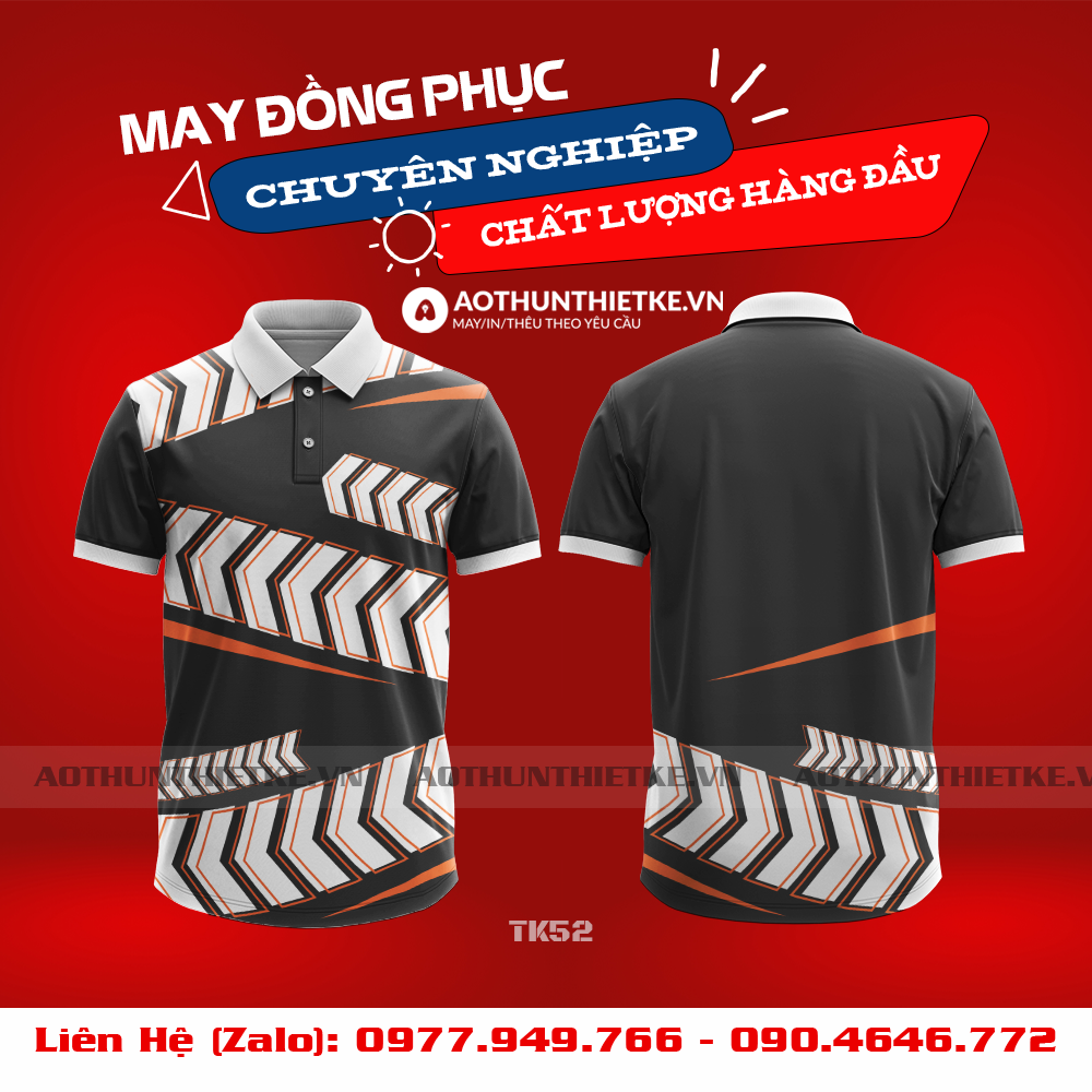 Áo Đồng Phục 3D TK52