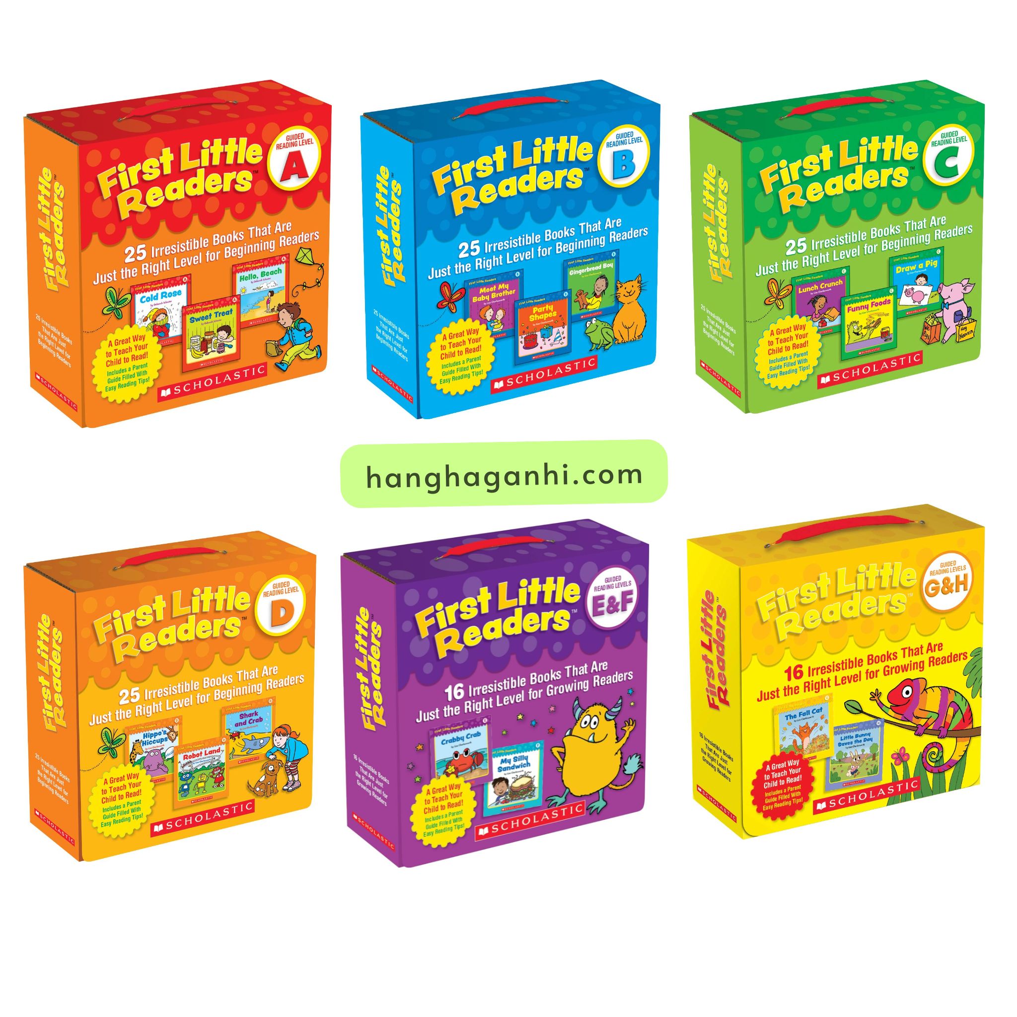 First Little Readers – Trọn bộ 6 Level Kèm File Nghe [Sách Nhập Khẩu]_thumbnail_0