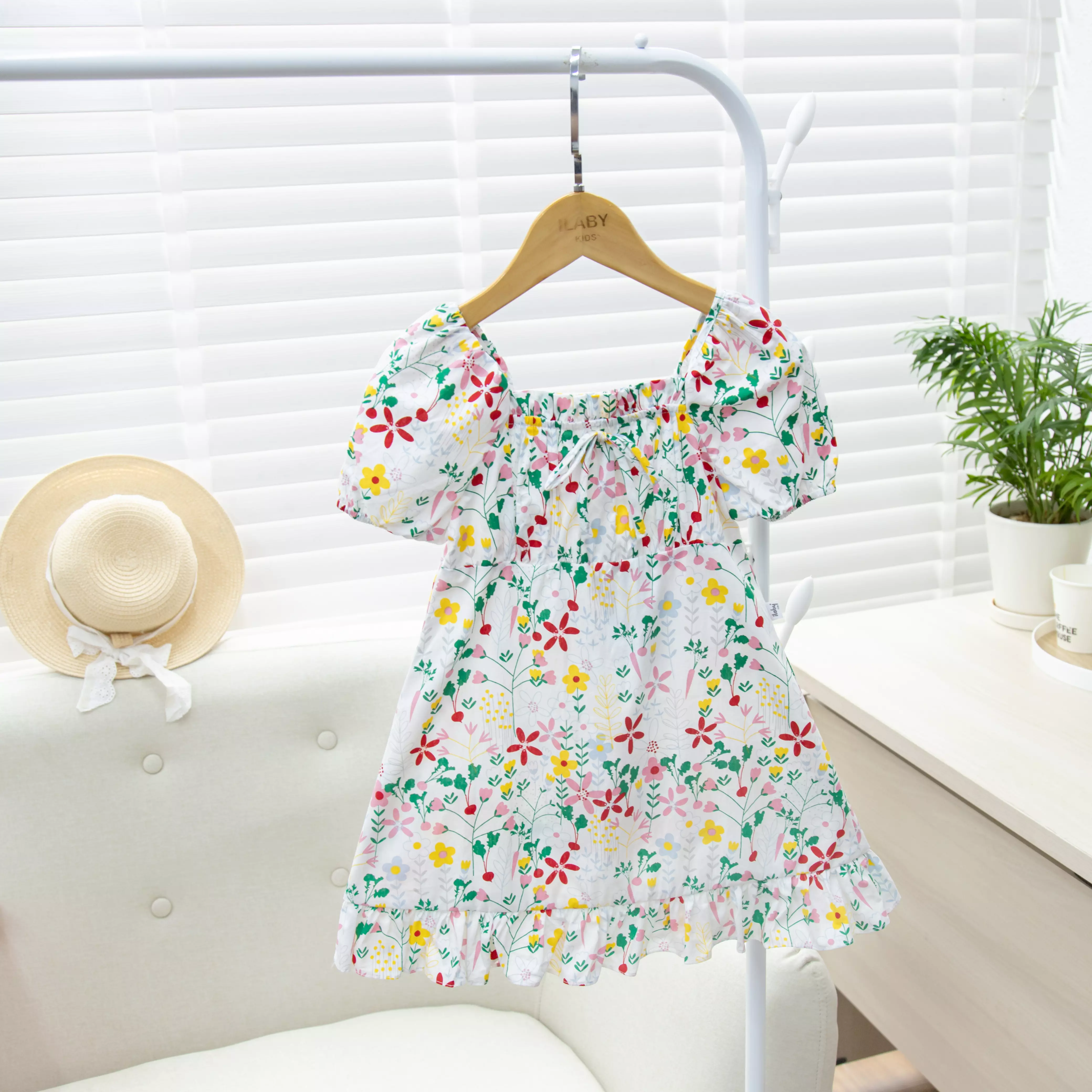 Váy thô hoa nhún ngực_thumbnail_3