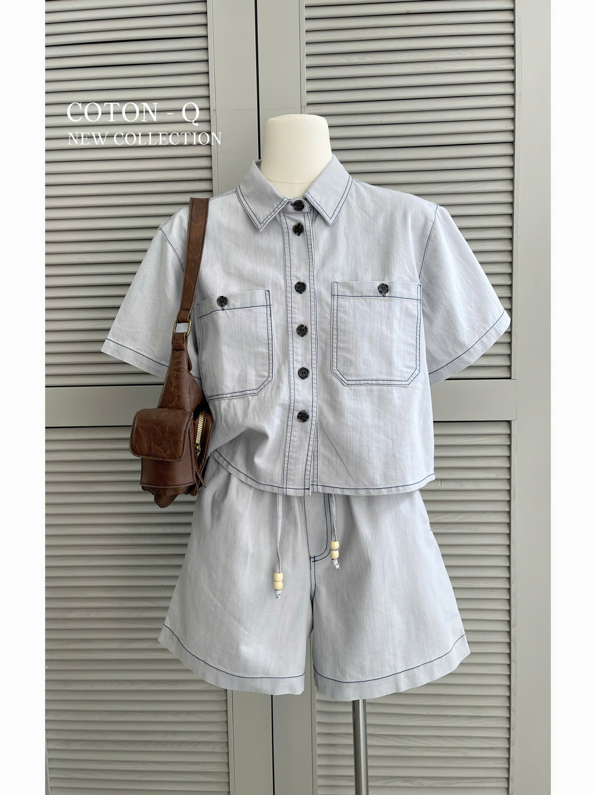 Set bộ ngắn Coton Q lưng thun_thumbnail_7