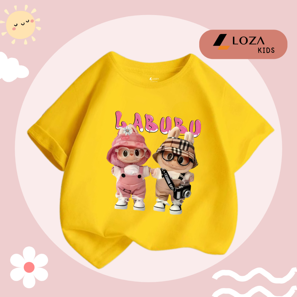 Áo thun bé gái in hình Labubu - Mã CA004_thumbnail_12