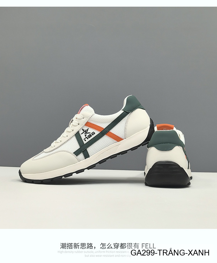 GA299 - Giày thể thao nam đế dày tăng chiều cao, thoáng khí, da bò lớp đầu, phong cách thời trang Hàn Quốc_thumbnail_7