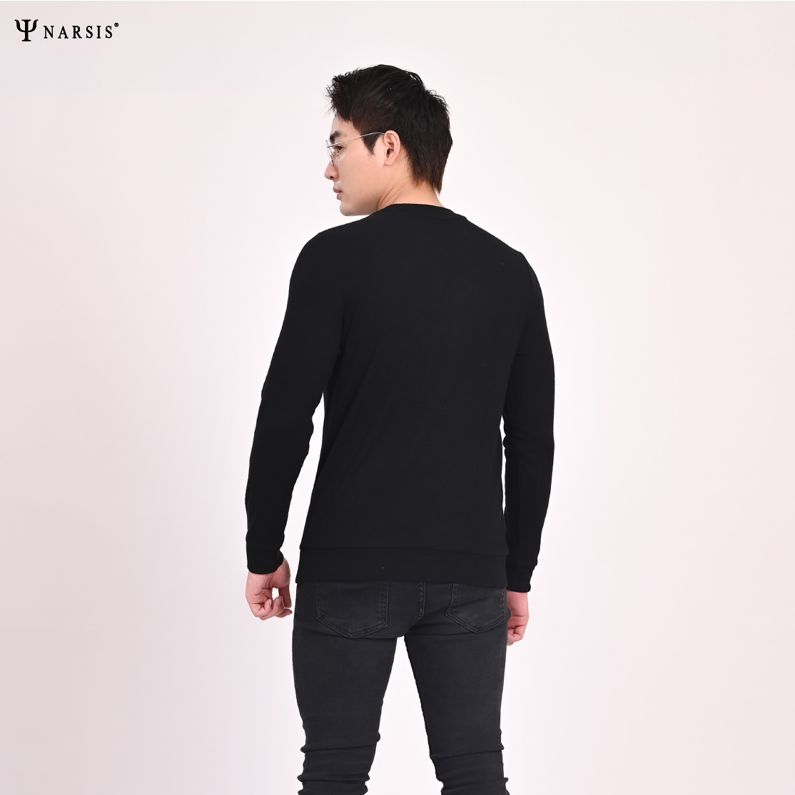 ÁO THU ĐÔNG NAM D0023 NARSIS VẢI LEN COTTON ẤM ÁP, THOÁNG MÁT, GIỮ ẤM TỐT, MỀM MẠI_thumbnail_1