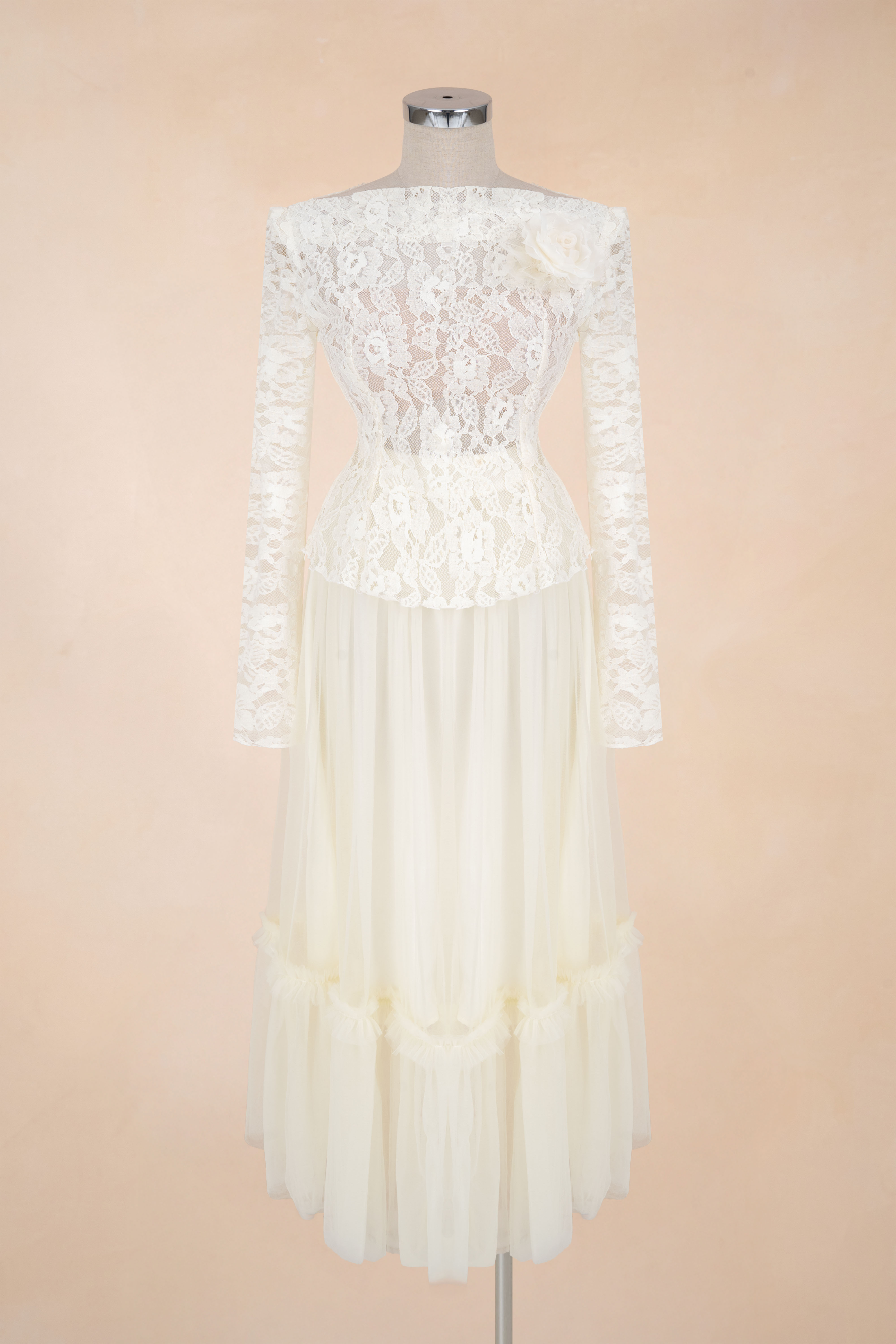 Áo Ren Cổ Thuyền Tag Hoa_thumbnail_4