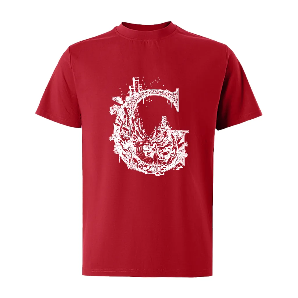 Áo thun oversize nam Miucho Iconic vải cotton thoáng mát cổ tròn tay ngắn trẻ trung in chữ cái G 2752_thumbnail_12