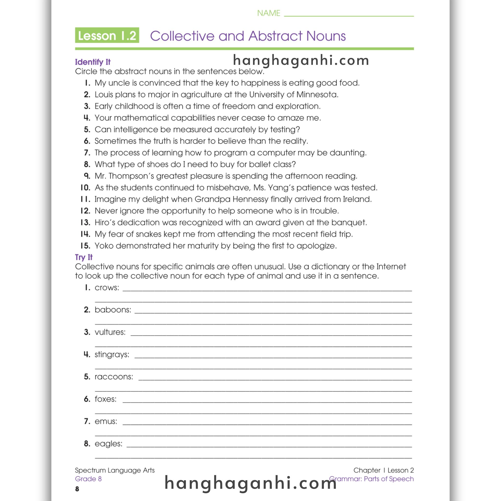 Sách Spectrum Language Arts Workbook Grade 8_thumbnail_16