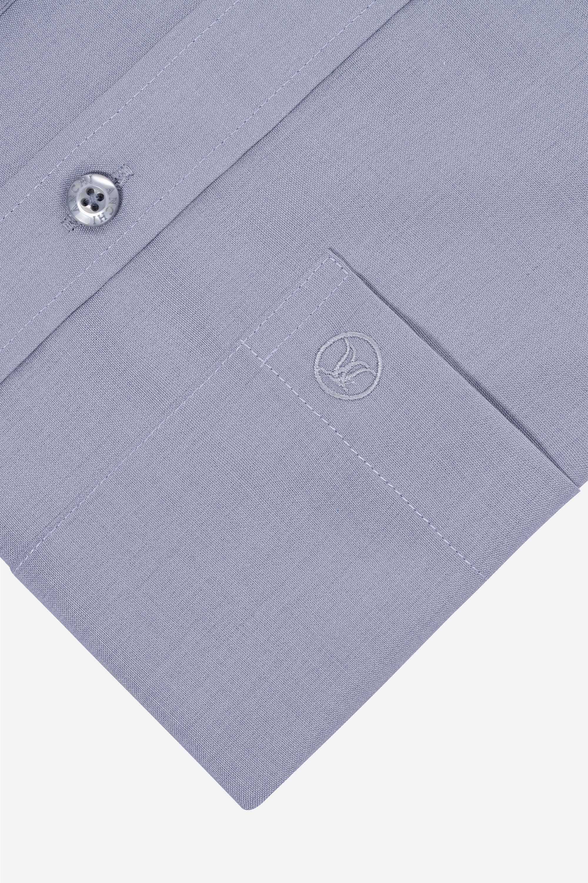 Sơ Mi Trơn Dài Tay Nam Trung Niên ANCHi Chất Liệu Cotton Nhập Khẩu Màu Trắng_thumbnail_29