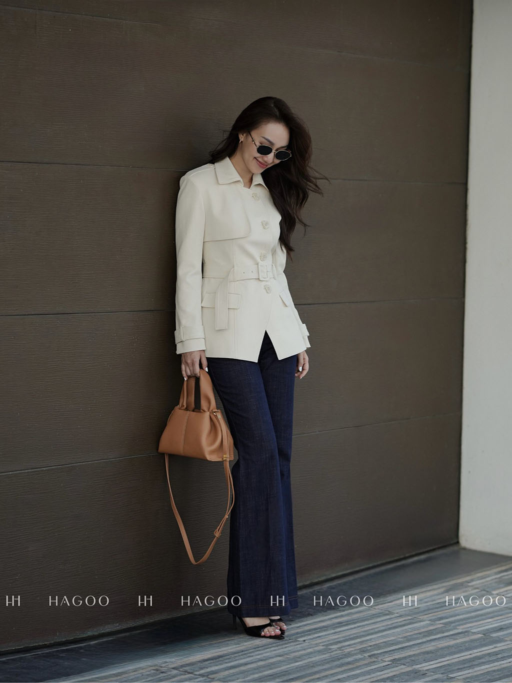 Áo khoác kaki dáng ôm thắt eo_thumbnail_3