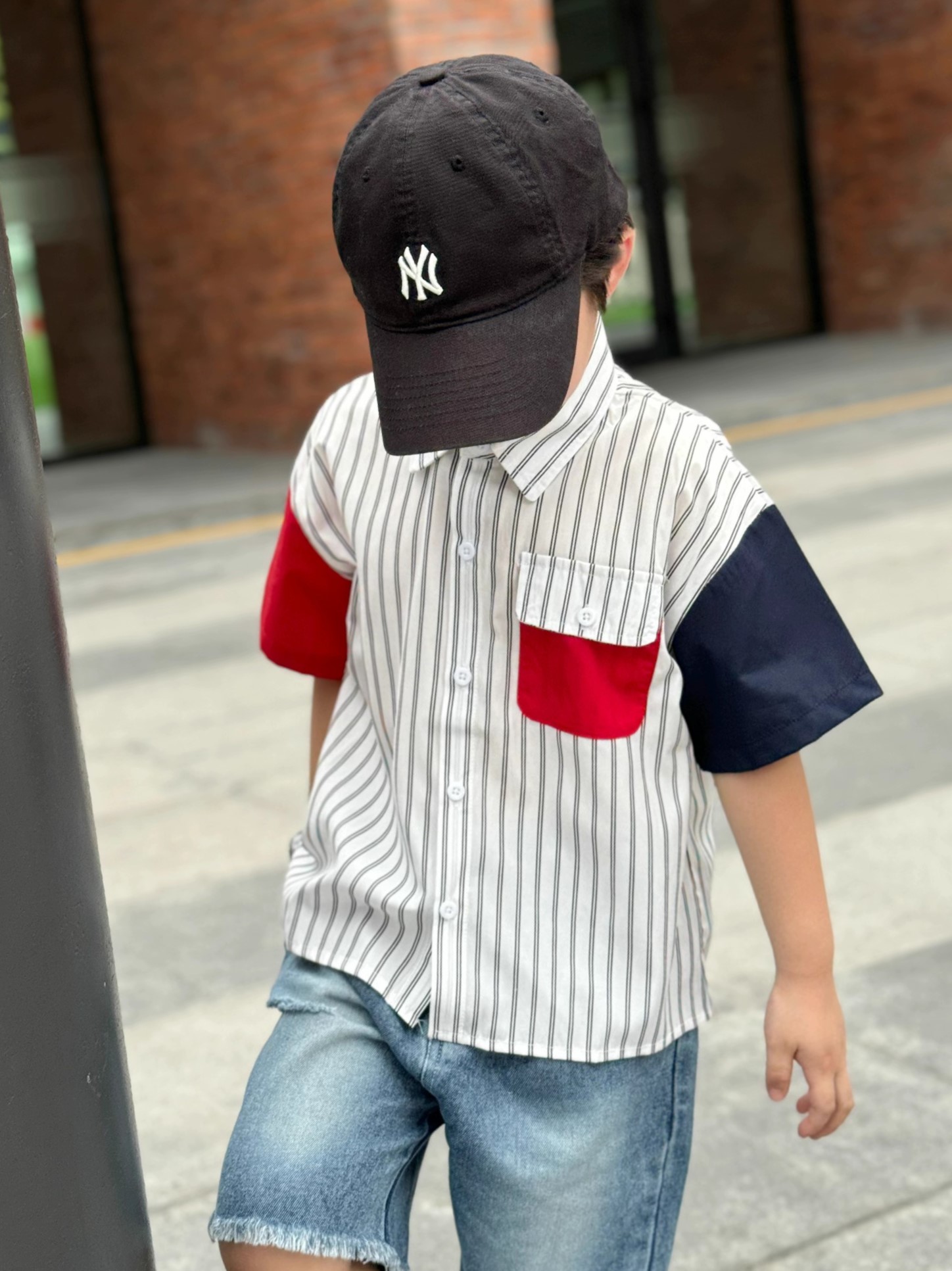 Áo sơ mi túi đỏ ASM24002_thumbnail_5