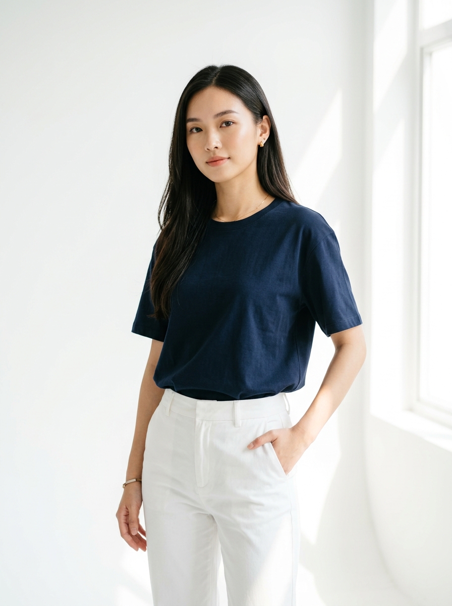 Áo thun trơn TRALI 402