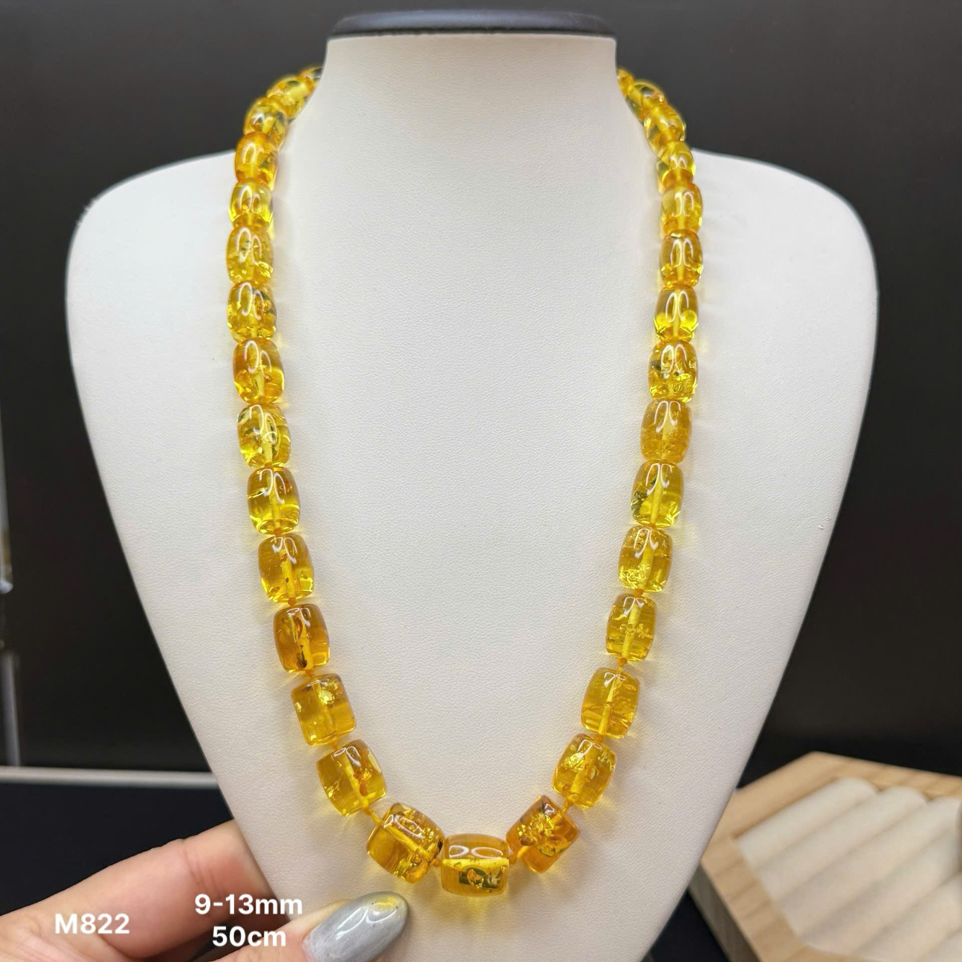 Vòng Cổ Lu Thống Cognac - M822