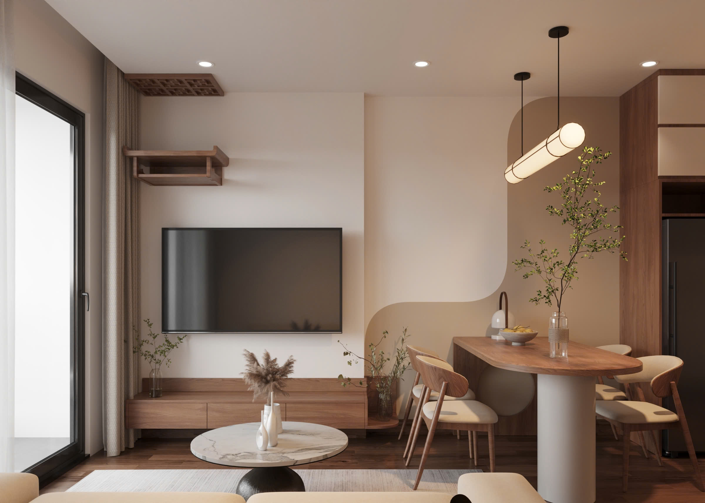 Thiết kế 3D nhà bạn Công - Vinhomes Oceanpark