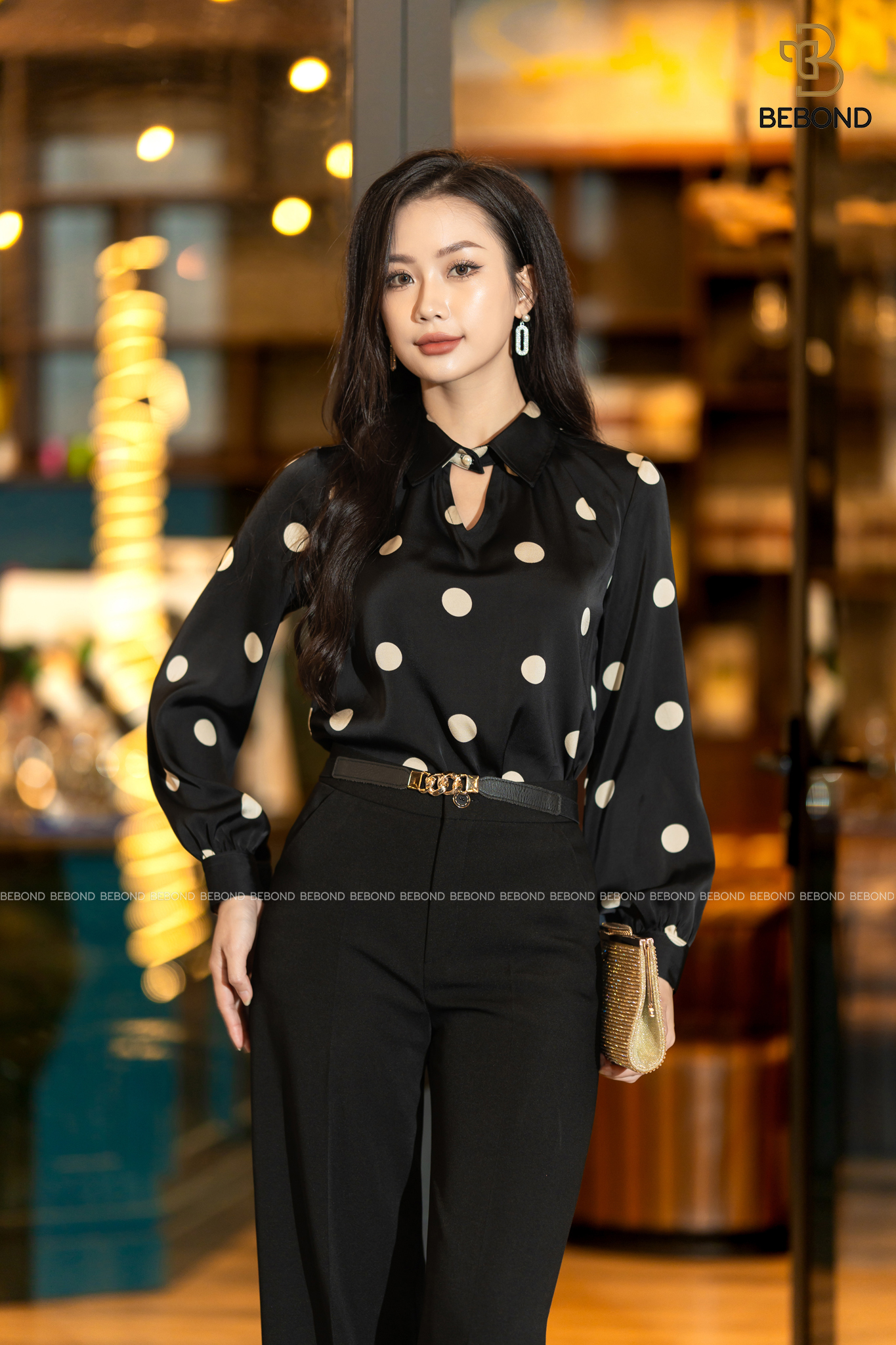 ÁO SƠ MI CHẤM BI MARIS_thumbnail_3