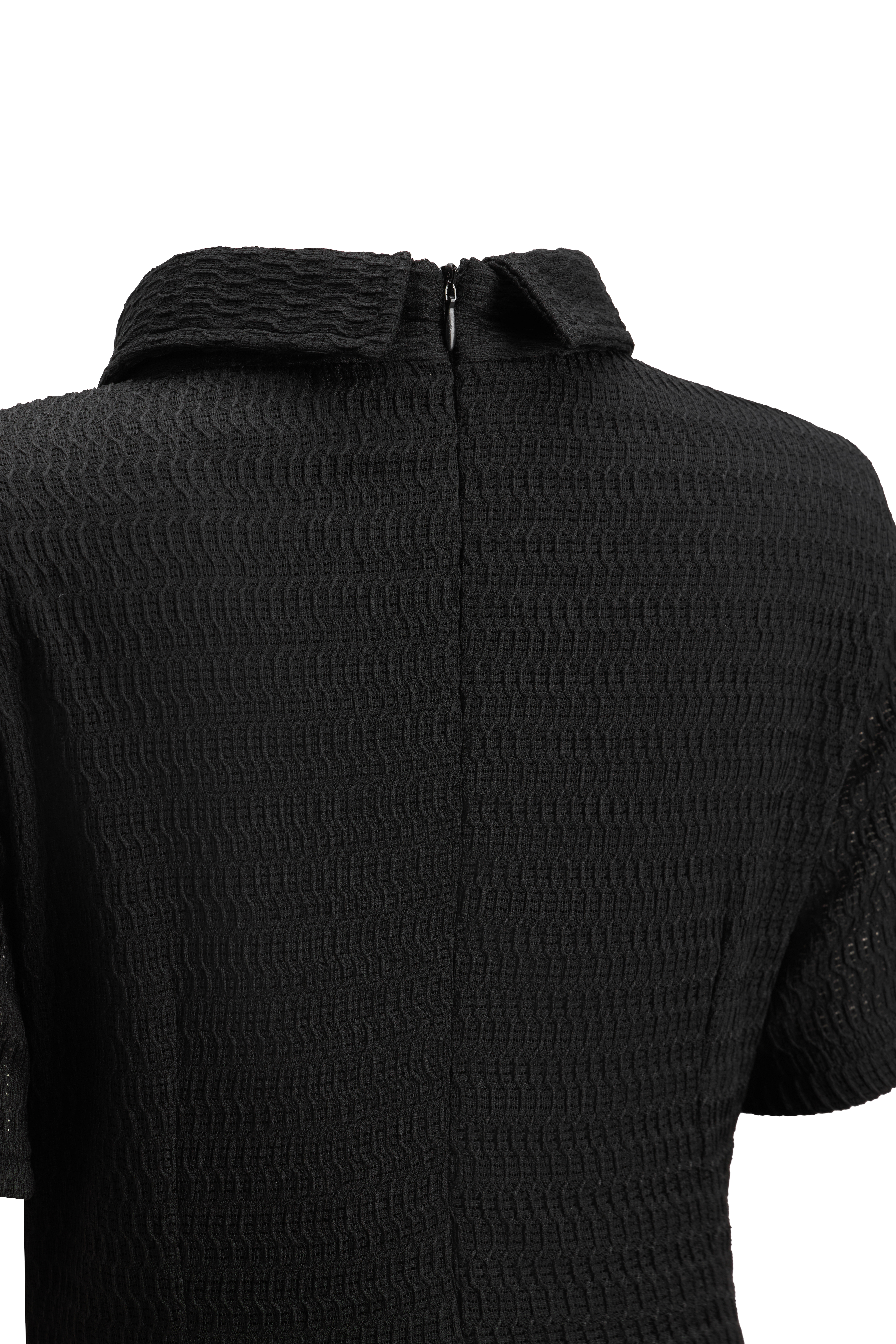 BIGSIZE - Đầm dáng A thun sọc kiểu V-DA199_thumbnail_5