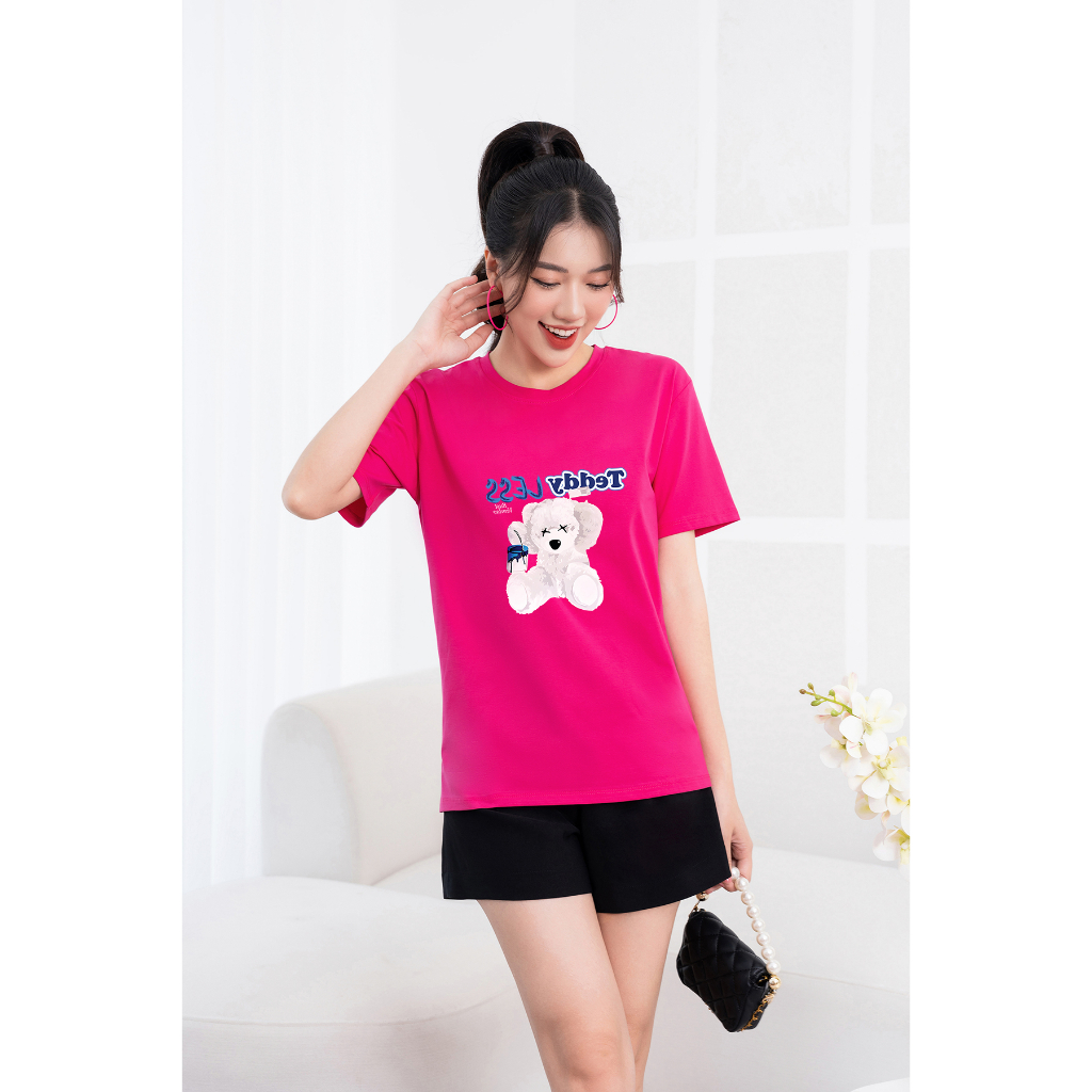 [Form Rộng] Áo phông nữ dáng rộng thun cotton - Loza G0011_thumbnail_4