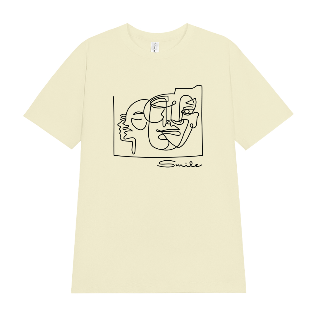 Áo thun nữ form vừa regular tôn dáng ARD1519 Miucho Chic chất vải cotton co giãn tay ngắn in artwork_thumbnail_0