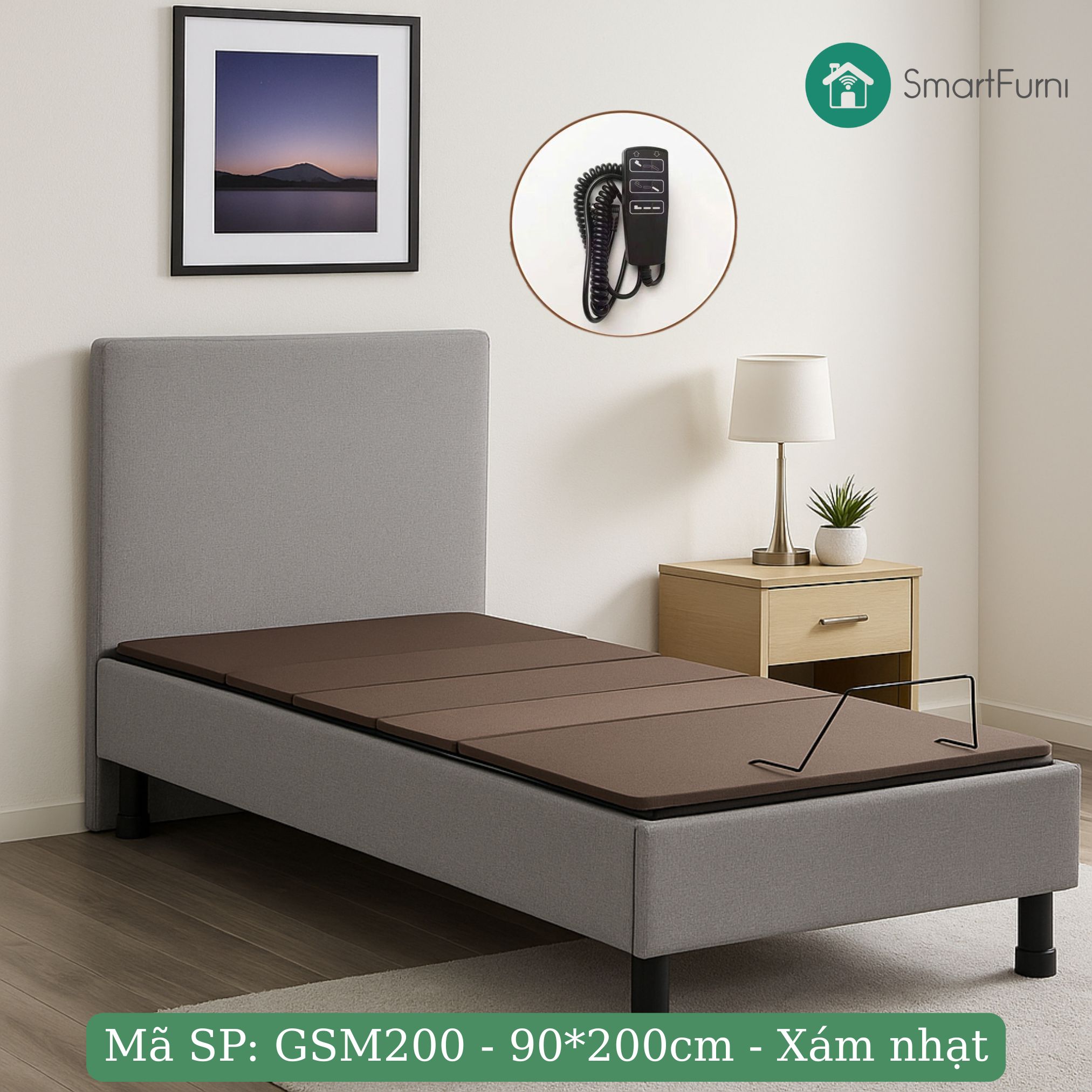 GIƯỜNG CÔNG THÁI HỌC - ĐA CHỨC NĂNG - GSM200 - LOẠI ĐƠN 90*200CM _thumbnail_13