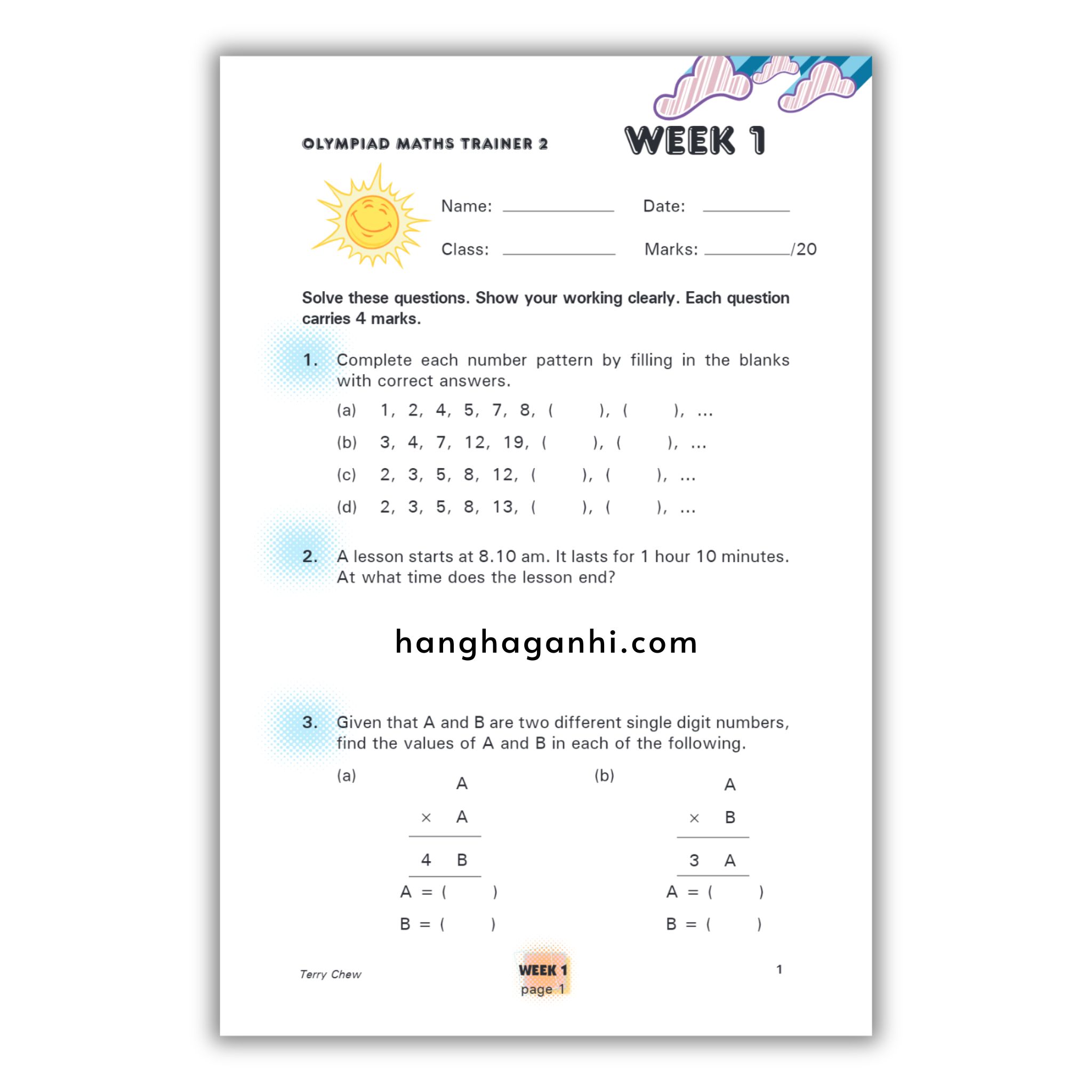 Olympiad Maths Trainer Level 2- Sách Toán Tiếng Anh Singapore cho bé lớp 2_thumbnail_4