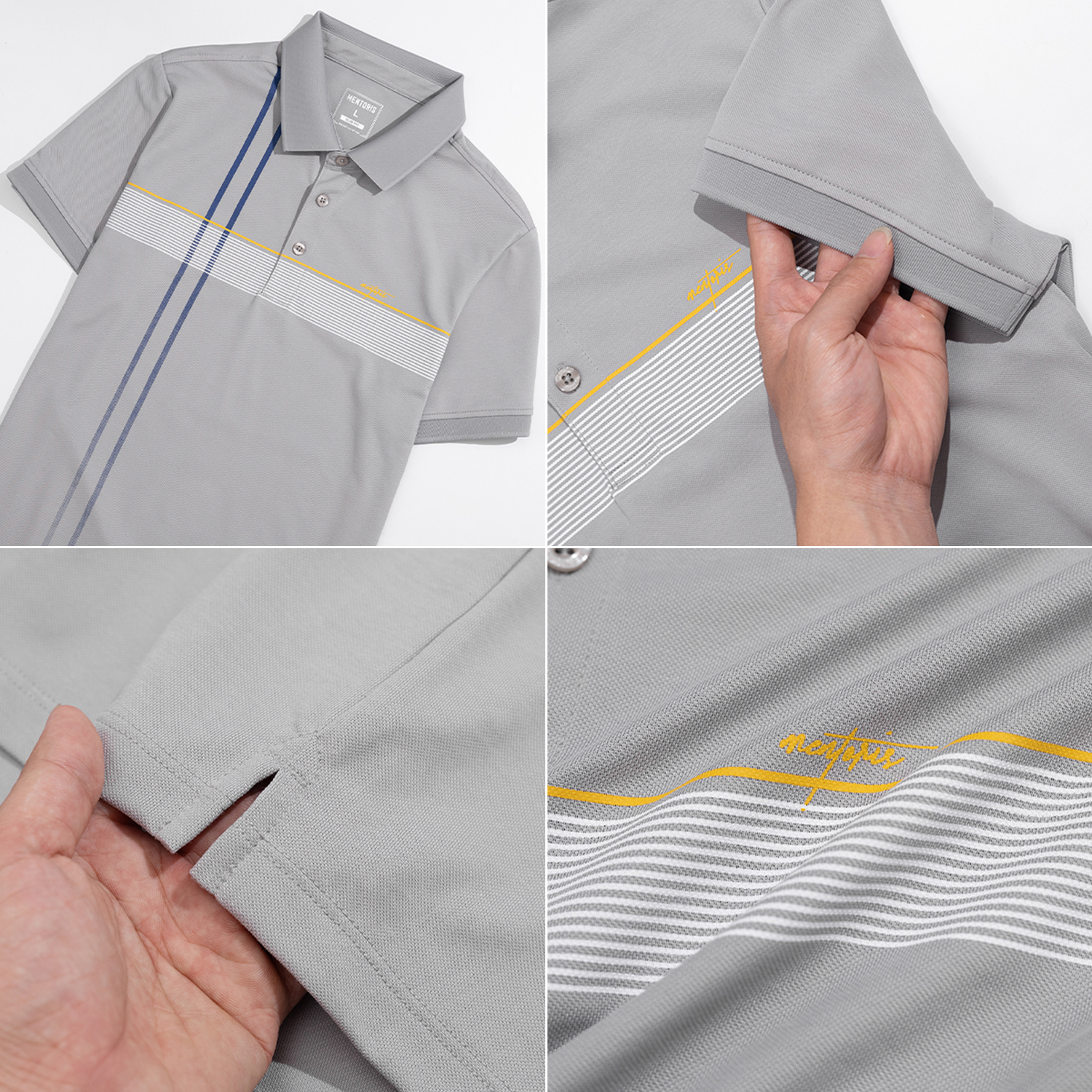 Áo Polo Nam Vải Cotton Form Slim Fit Thương Hiệu GUZADO MPL2512S_thumbnail_8