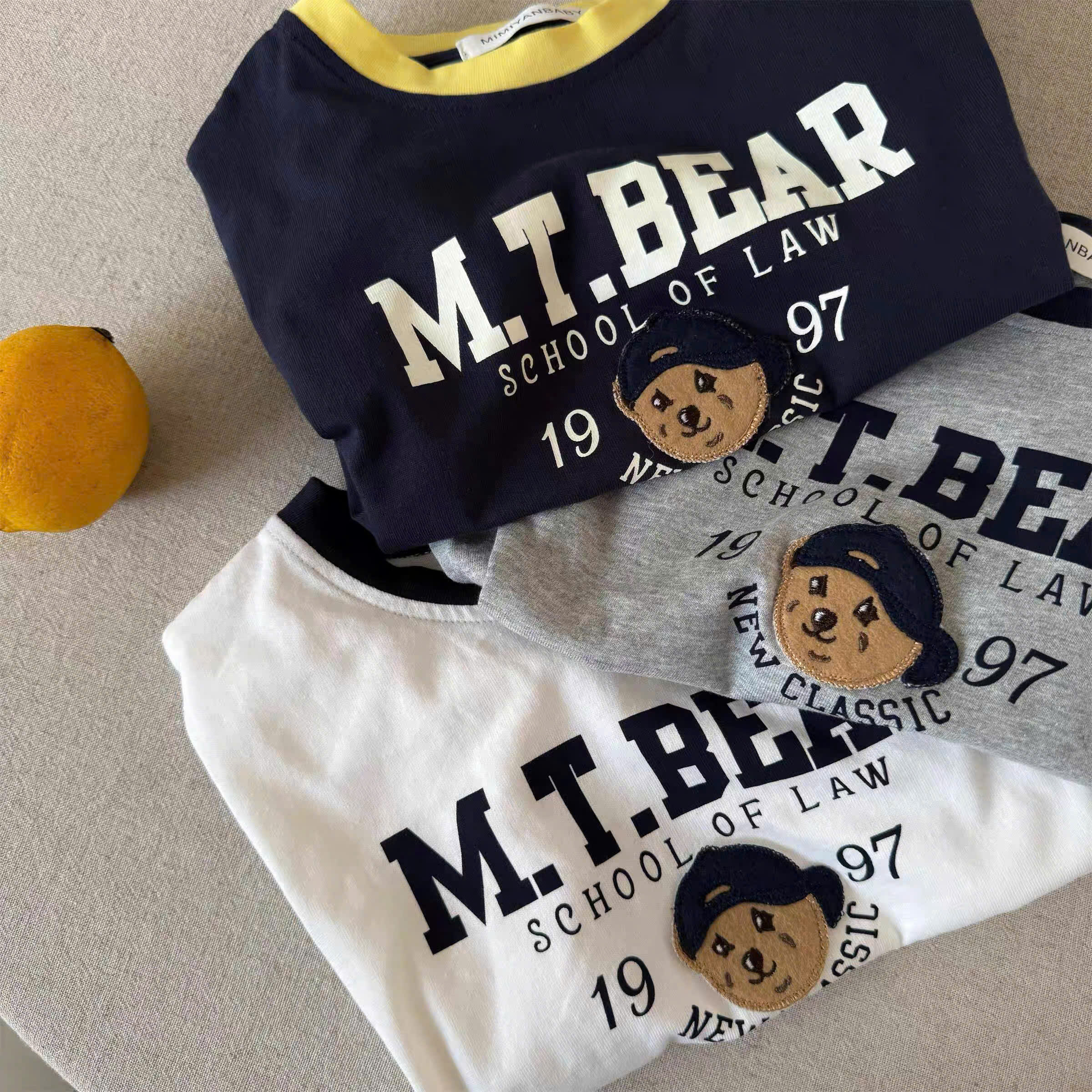 K46 SET 3 ÁO CỘC GẤU M.T.BEAR- A106.266
