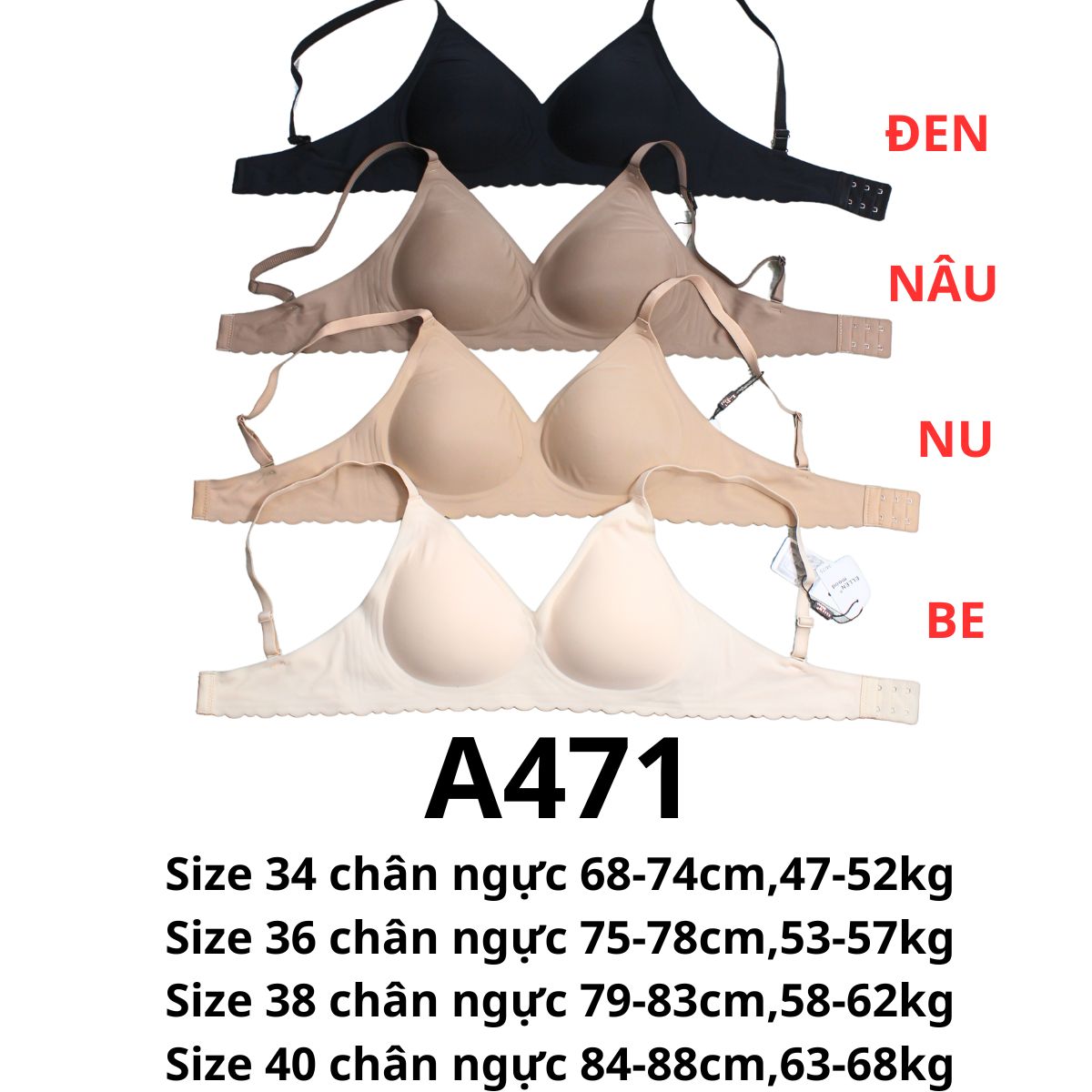 A471 - Áo  ngực su