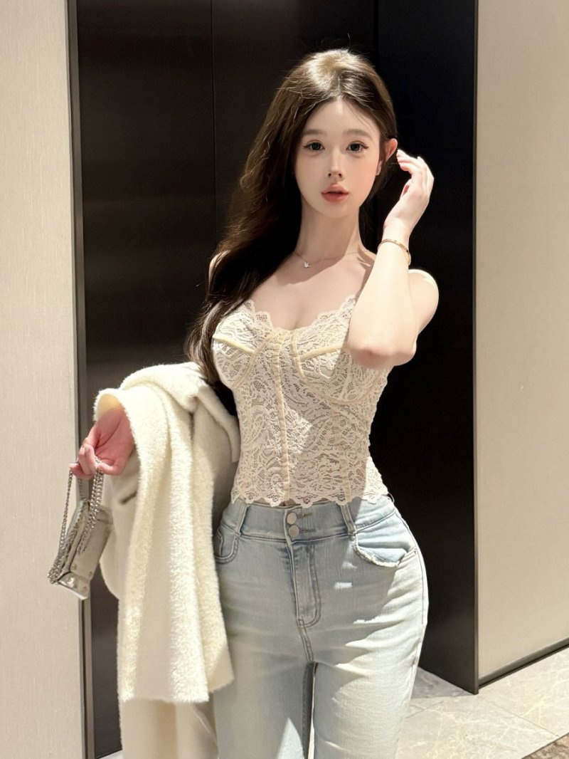 Cami Ren Gợi Cảm – Áo 2 Dây Corset Dáng Ôm_thumbnail_4