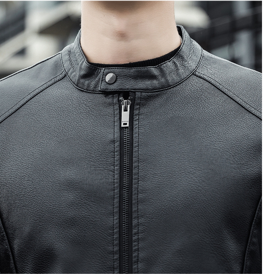 Biker PU Cổ Trụ – Zipper Pocket_thumbnail_3