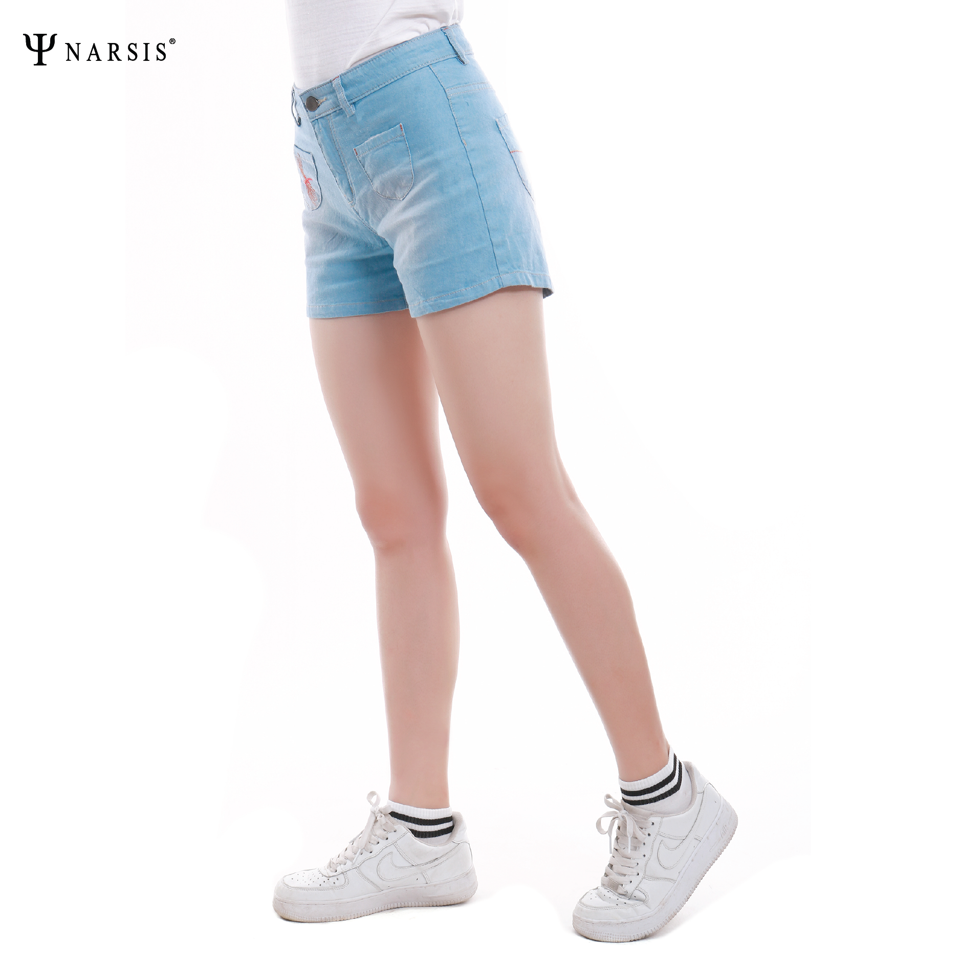 QUẦN LỬNG NỮ T7018 NARSIS CHẤT LIỆU JEAN BỀN BỈ, CÁ TÍNH, TRẺ TRUNG, THỜI TRANG, TRẺ TRUNG, THỜI ..._thumbnail_0