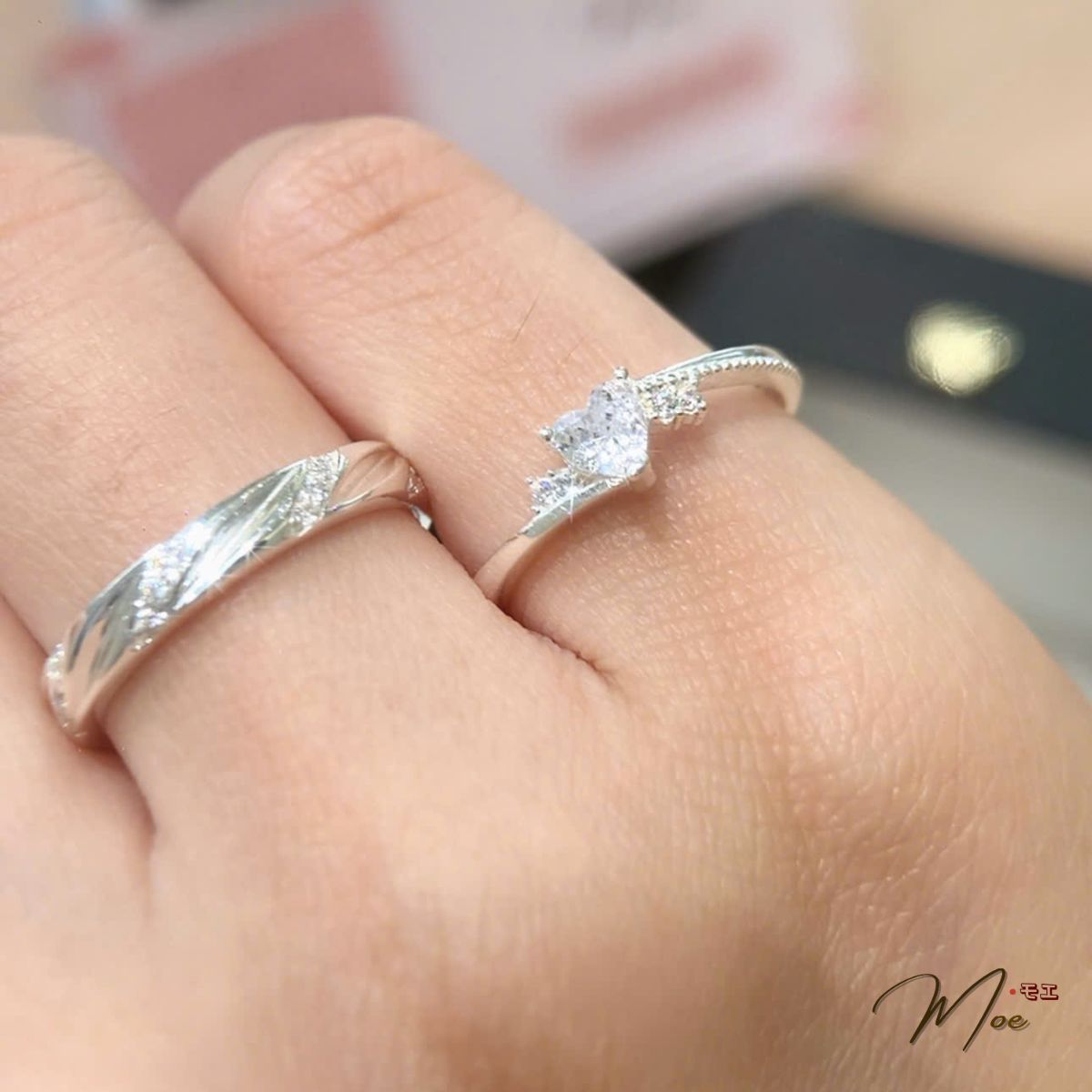 ĐN107 - Nhẫn đôi trái tim pha lê_thumbnail_2